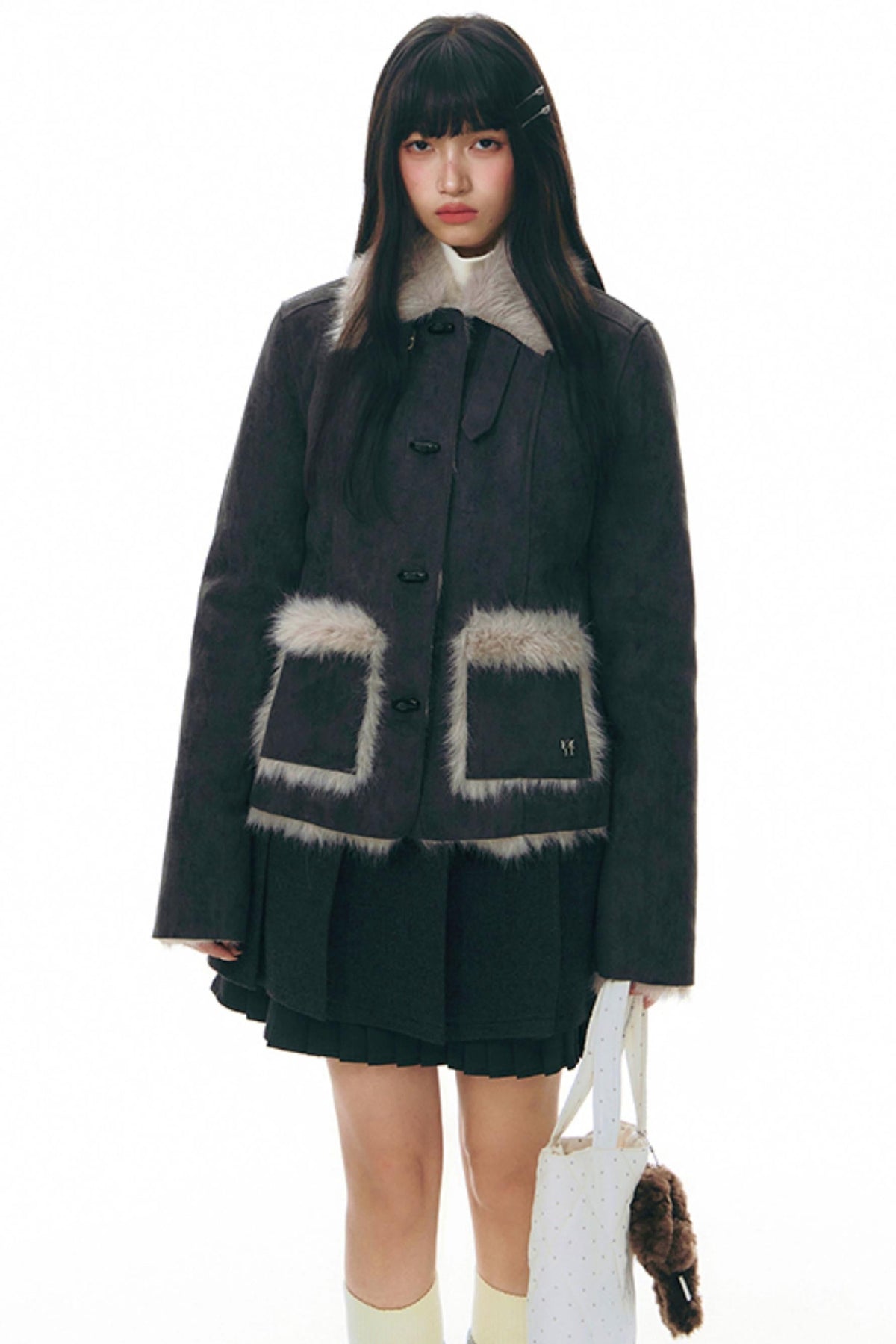 Integrated Lapel Winter Cotton Jacket