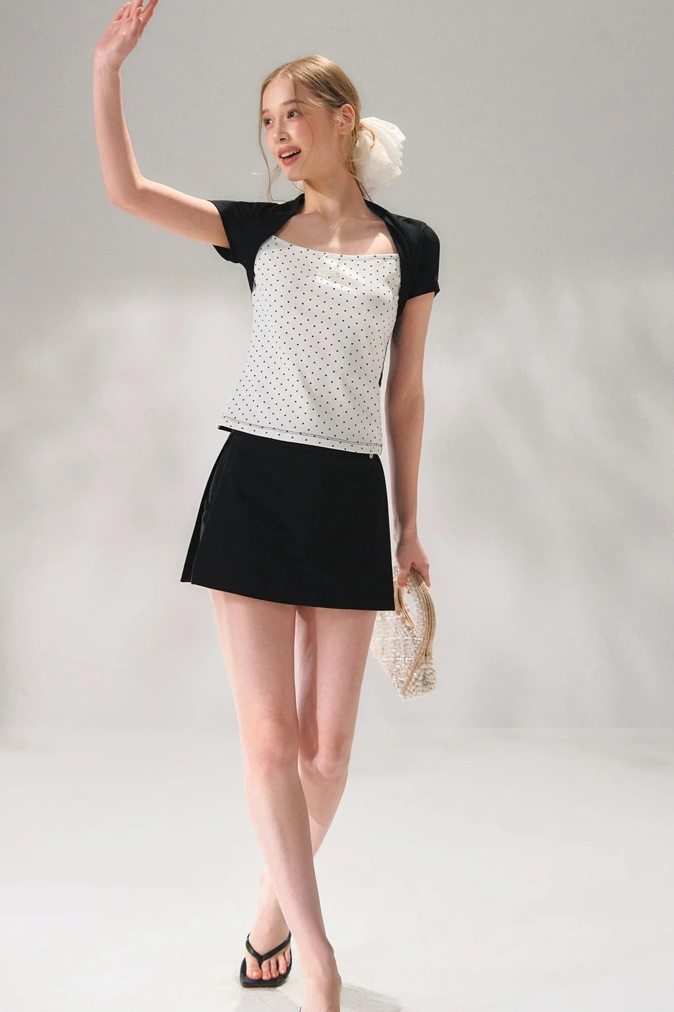 Intellectual Side-Slit Skirt