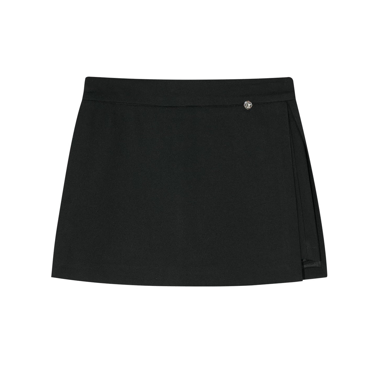 Intellectual Side-Slit Skirt