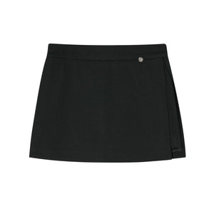 Intellectual Side-Slit Skirt