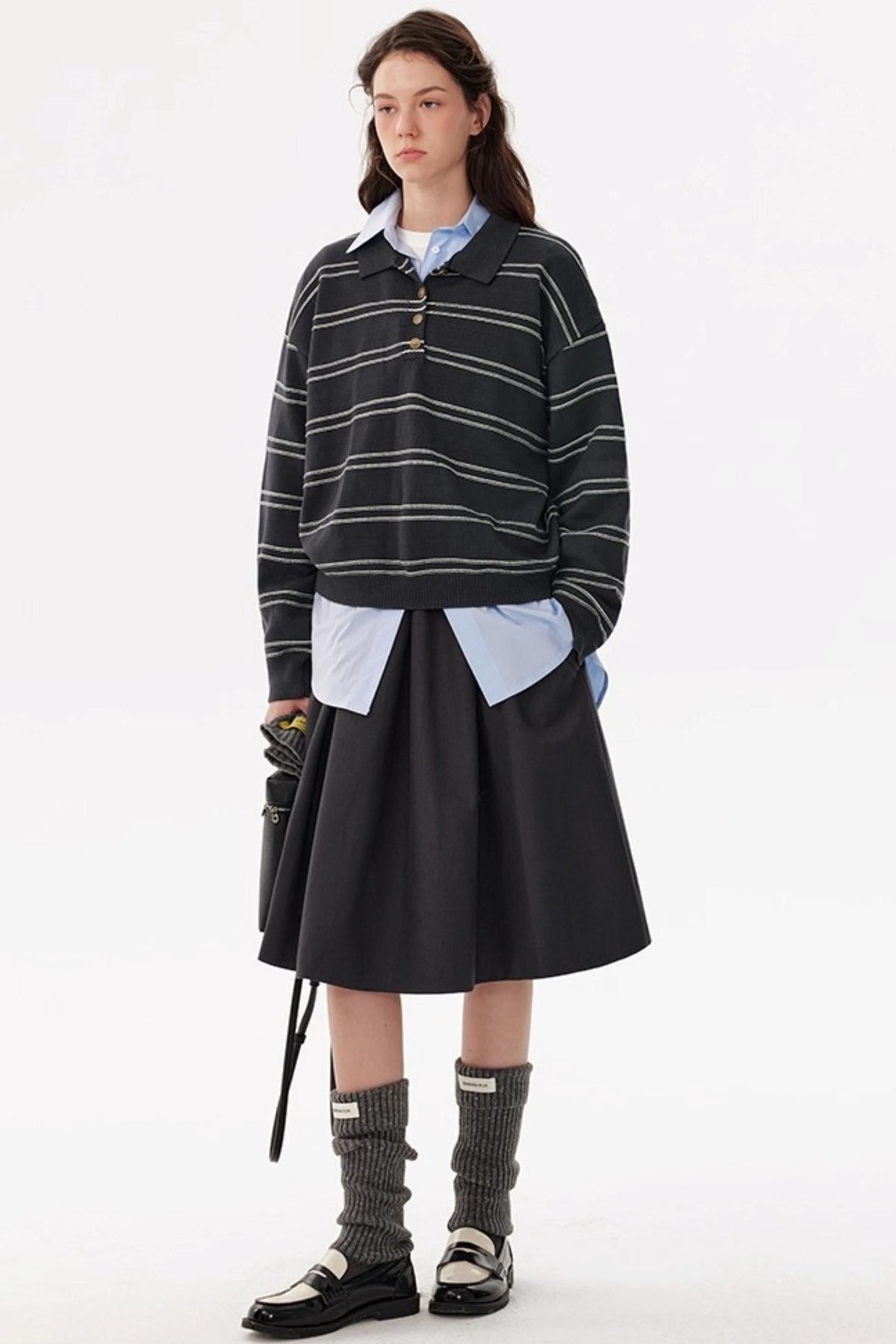 Intellectual Striped Knit Shirt