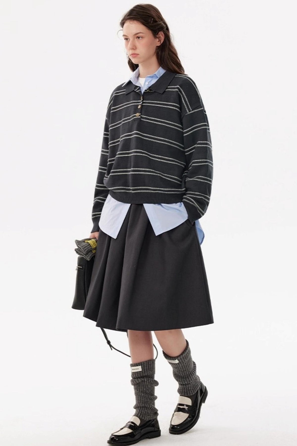 Intellectual Striped Knit Shirt