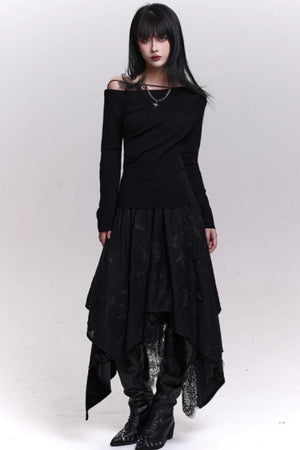 Irregular Butterfly Skirt