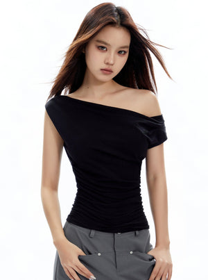 Irregular Design Sleeveless Top
