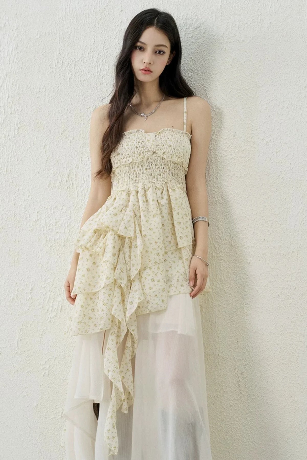 Irregular Floral Camisole