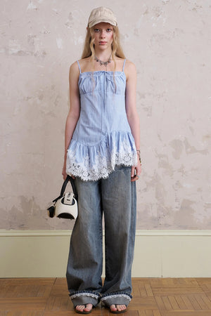 Irregular Lace Camisole