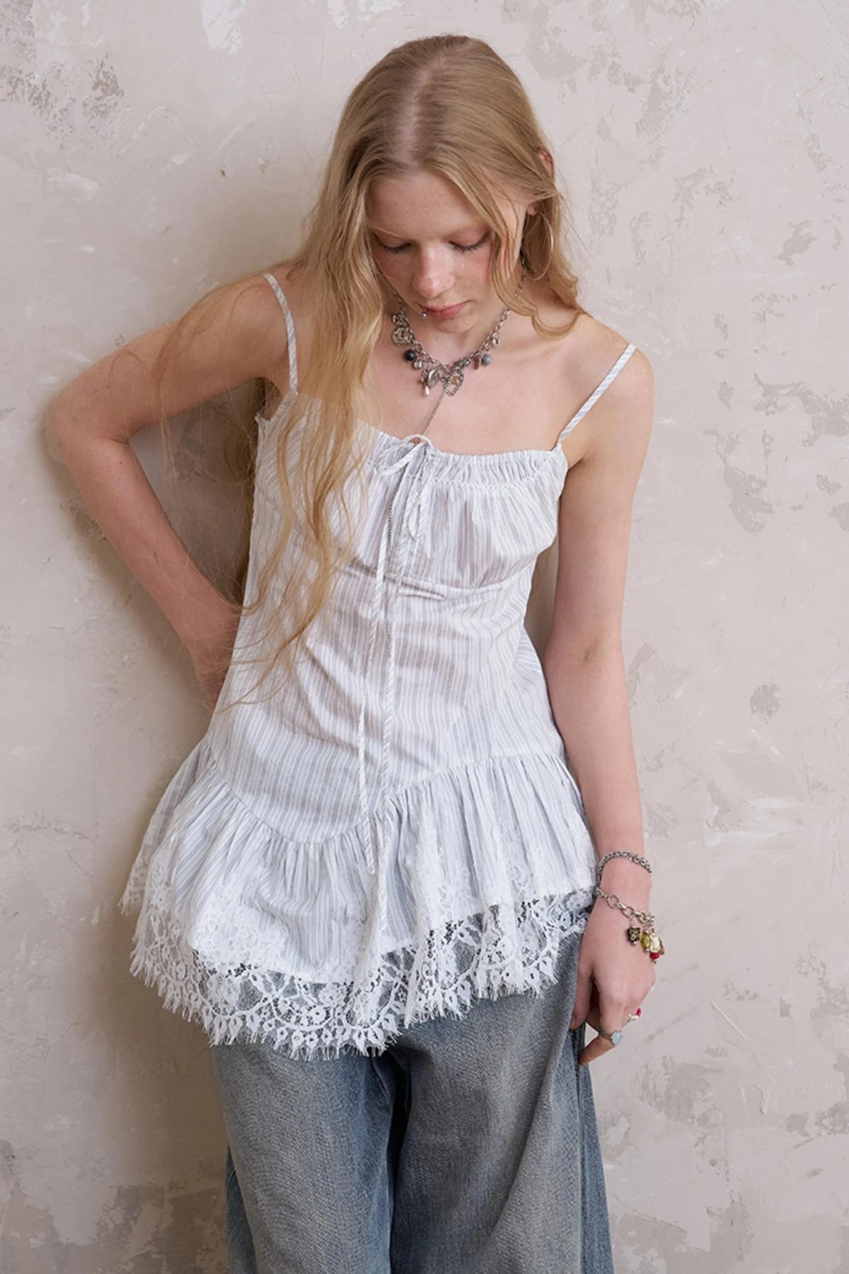 Irregular Lace Camisole