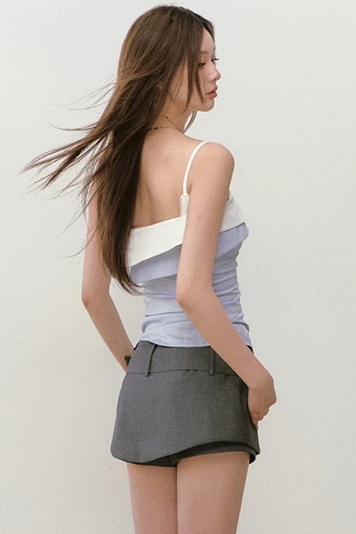 Irregular Layers Tube Top