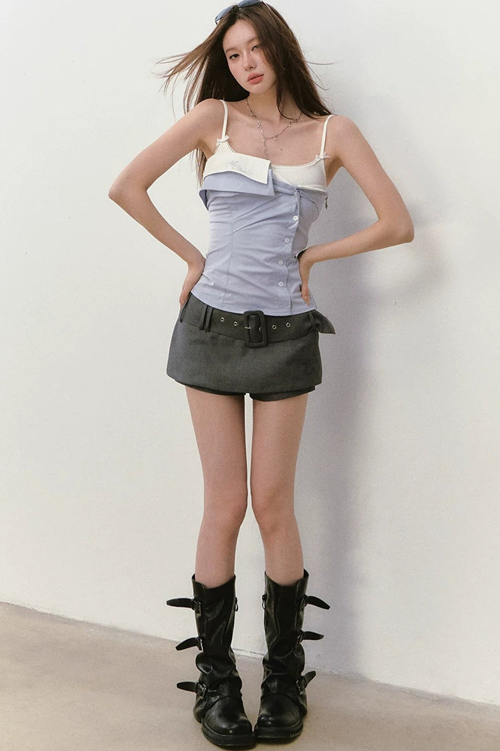 Irregular Layers Tube Top