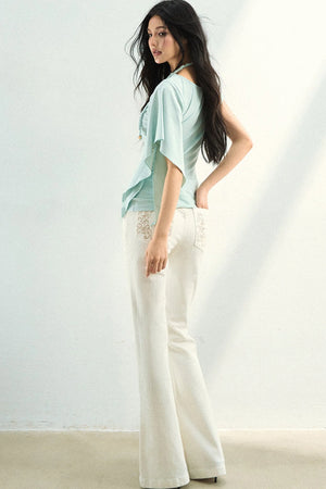 Irregular Off-Shoulder Top