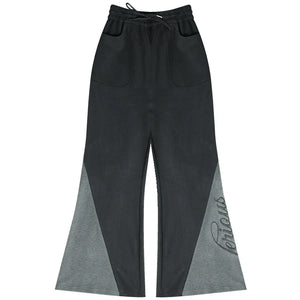 Irregular Skirt Casual Trousers Set-Up