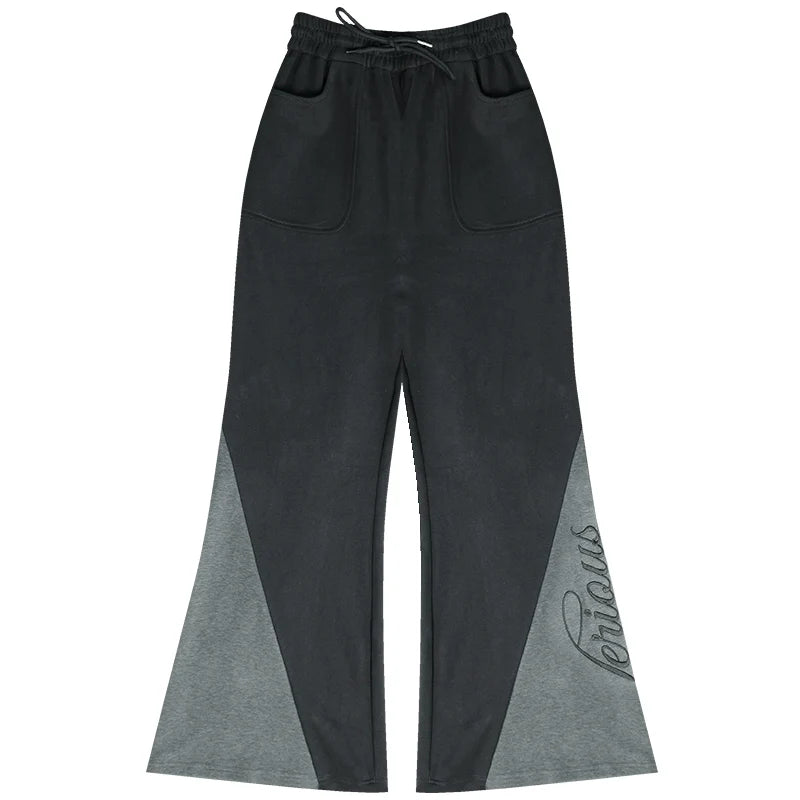 Irregular Skirt Casual Trousers Set-Up