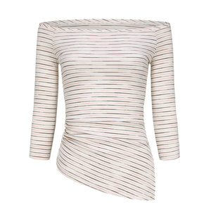 Irregular Stripe Top