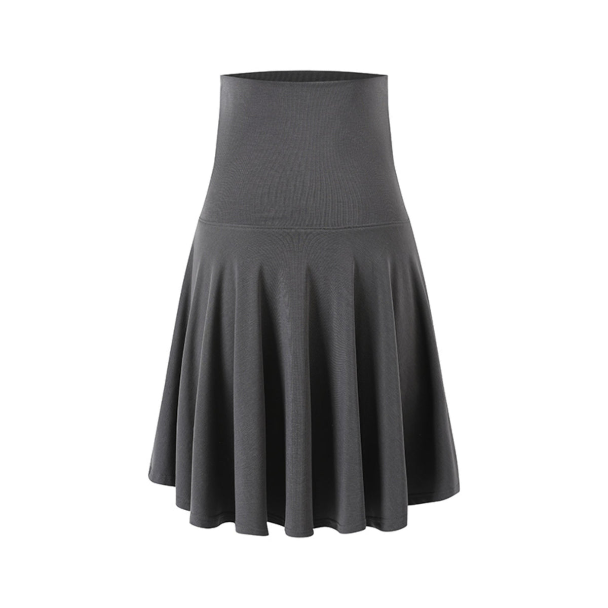 Irregular Striped Tencel Skirt