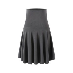 Irregular Striped Tencel Skirt