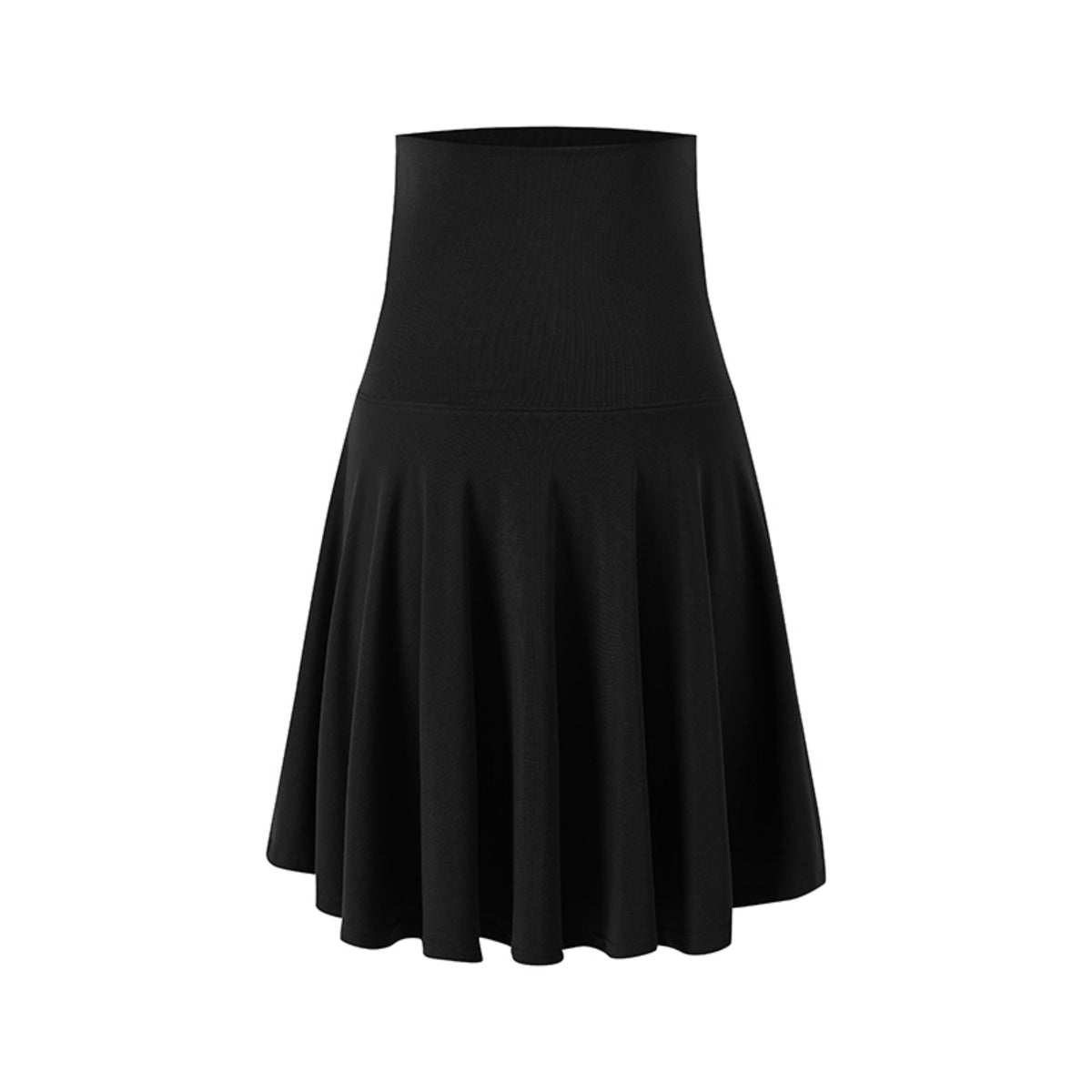 Irregular Striped Tencel Skirt