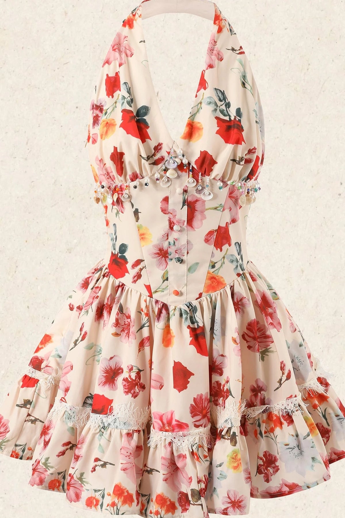 Island Blossoms Lace Dress