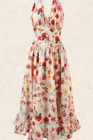 Island Blossoms Lace Dress