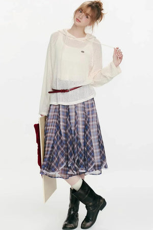 Island Glow Hooded Knit Top