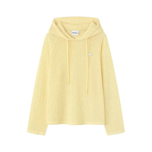 Island Glow Hooded Knit Top