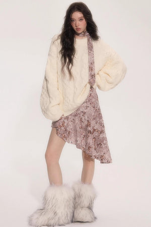 Island Wool Knit Sweater