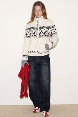 Isle Apricot Wool Sweater