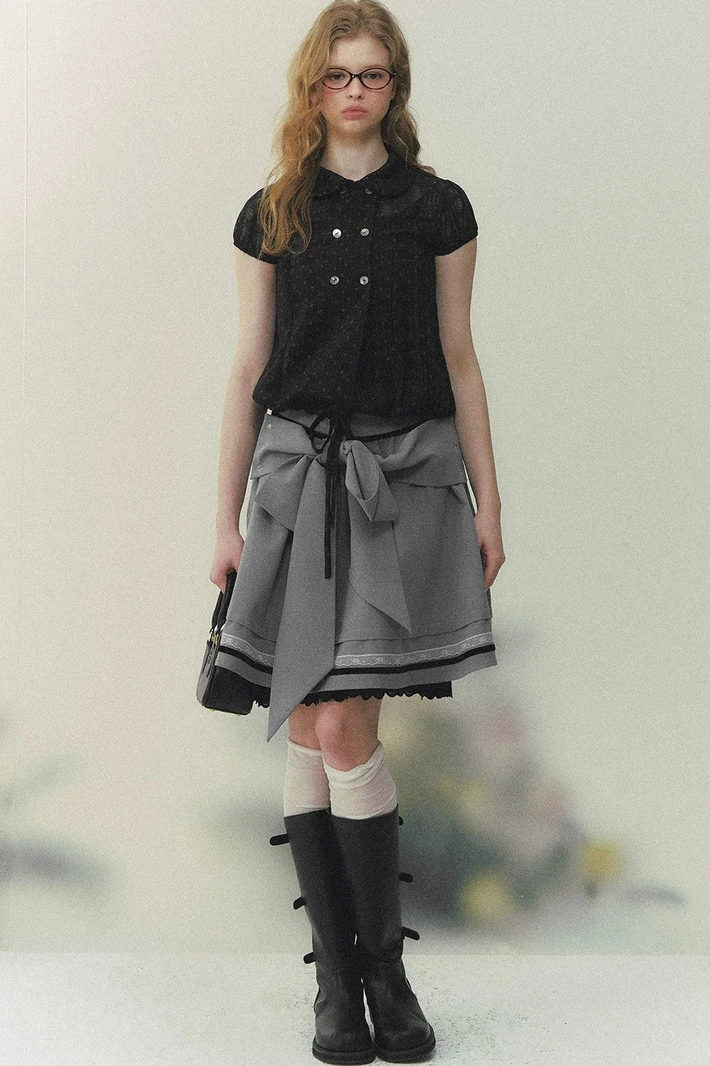 Ivory Doll Collar Blouse