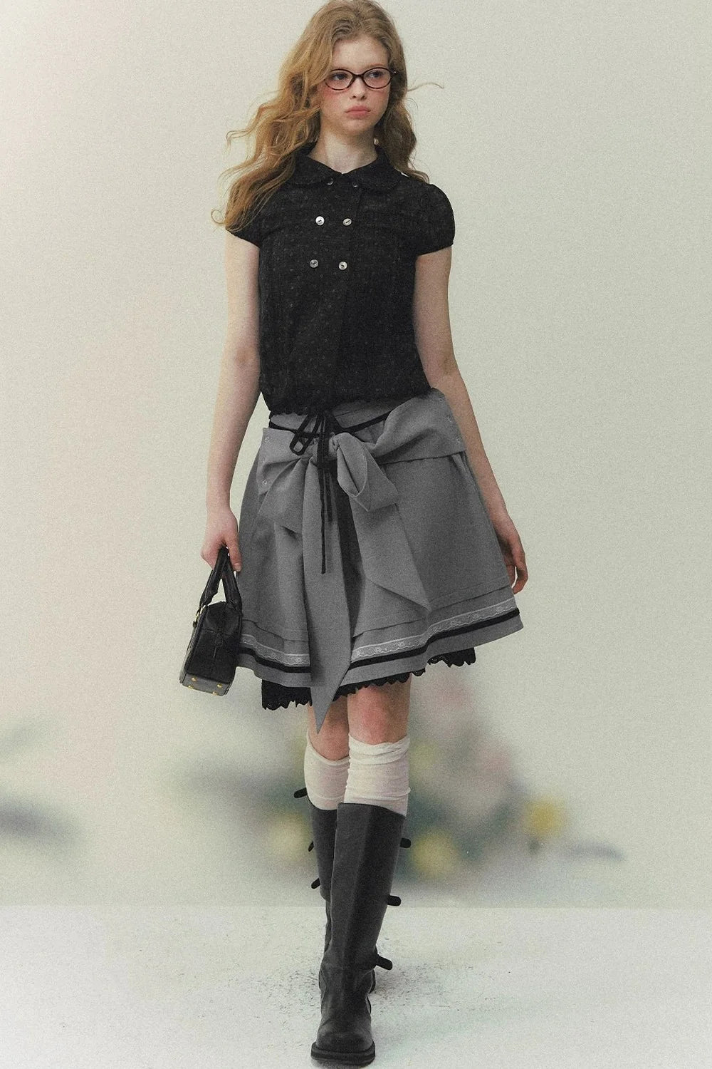 Ivory Doll Collar Blouse