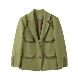 Ivy Vintage Green Blazer