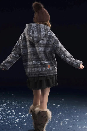 Jacquard Polar Fleece Jacket