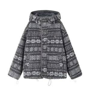 Jacquard Polar Fleece Jacket