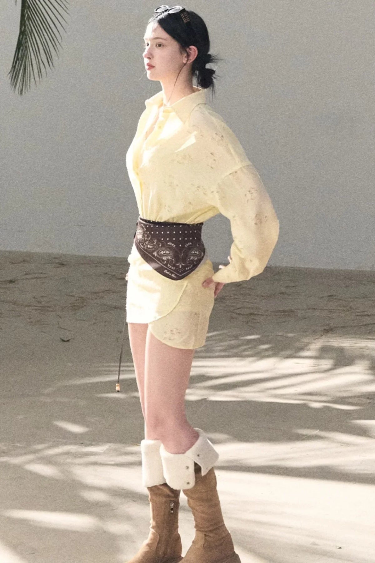 Jacquard Silk Dress Scarf Set