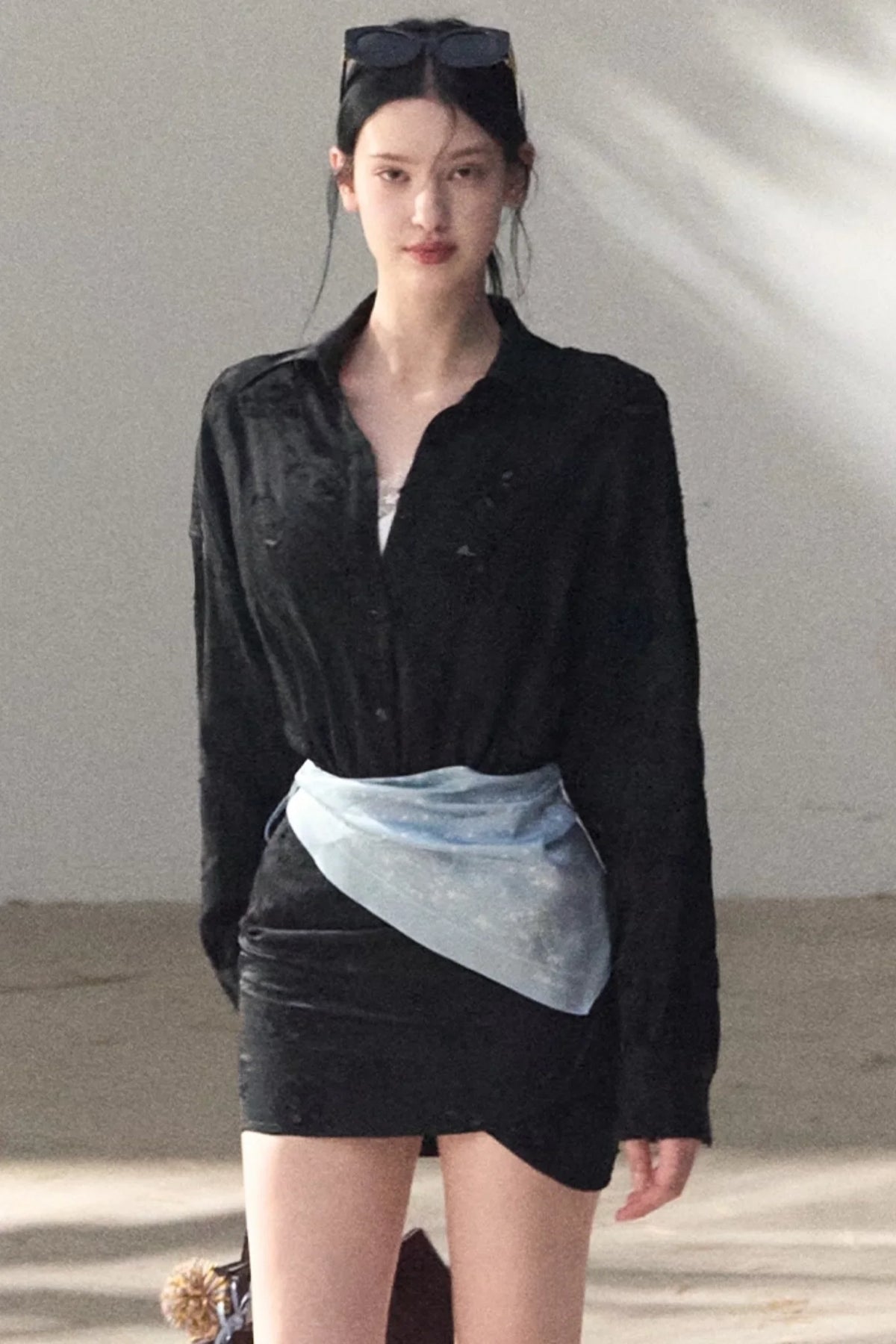 Jacquard Silk Dress Scarf Set