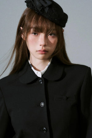 Japanese Girl Pleated Jacket Set-Up