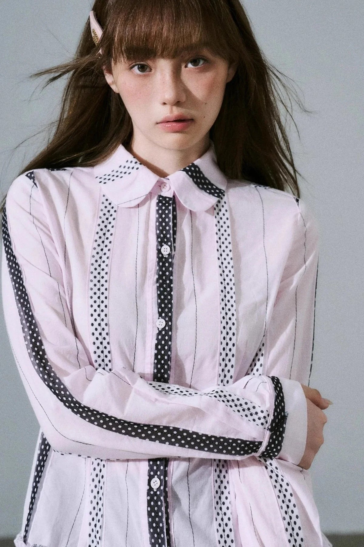 Japanese Girl Pleated Jacket Set-Up