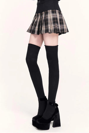 Japanese Plaid Pleated Skirt