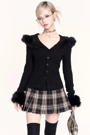Japanese Plaid Pleated Skirt