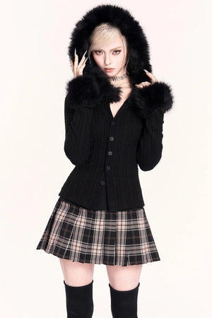 Japanese Plaid Pleated Skirt