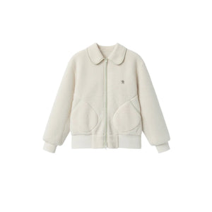Japanese Retro Lamb Wool Jacket