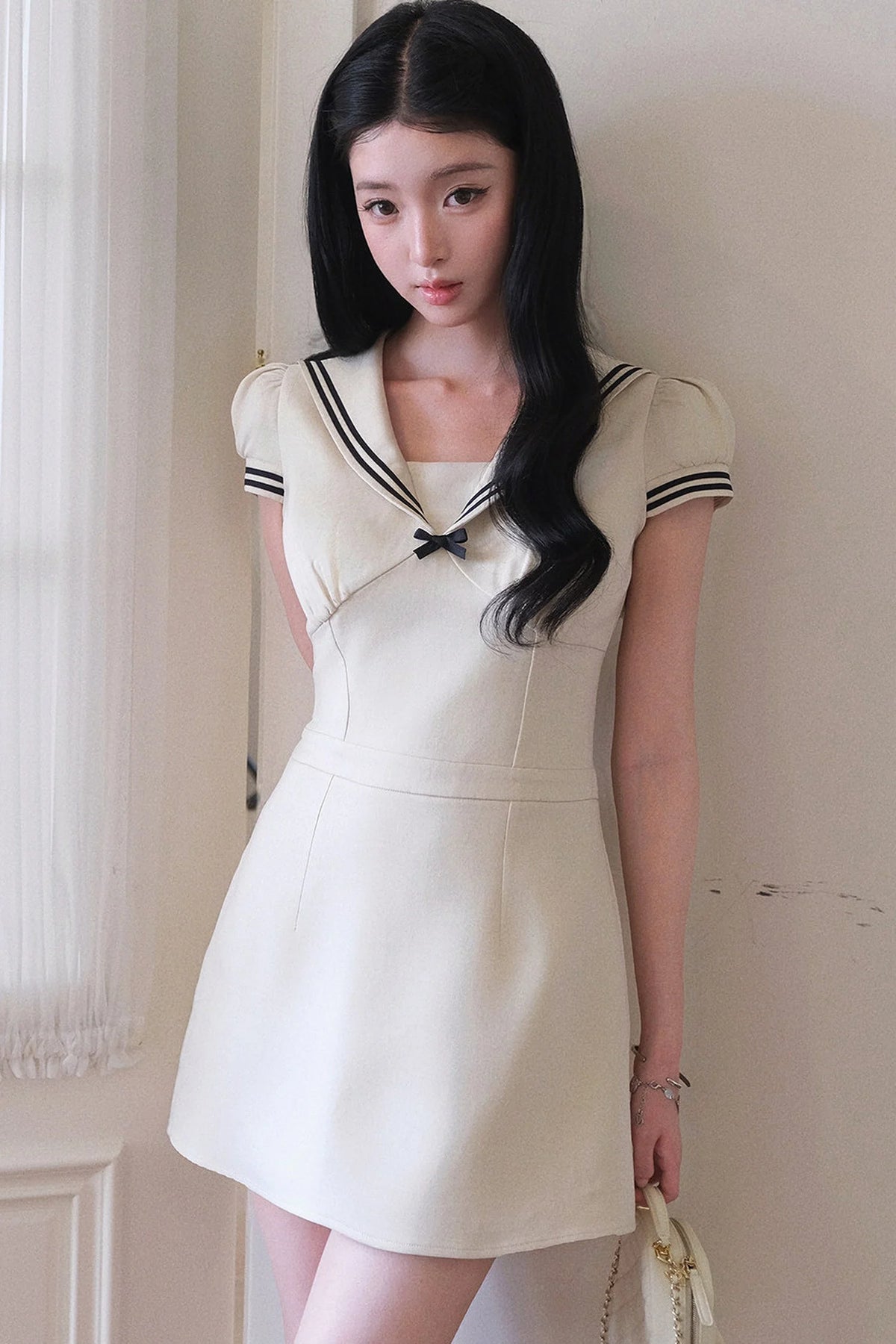 Jeju Island Bowknot Dress