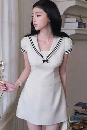 Jeju Island Bowknot Dress