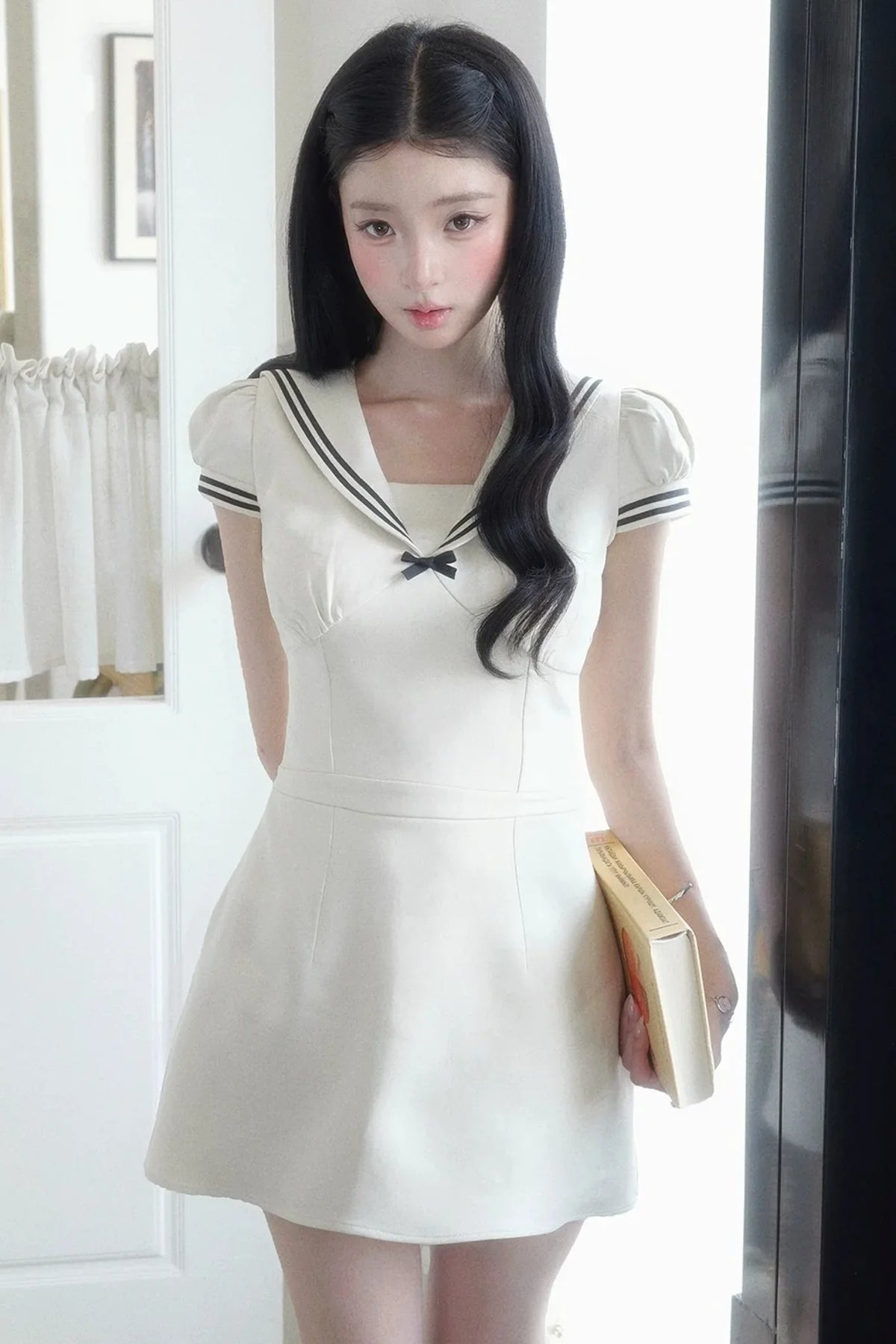 Jeju Island Bowknot Dress