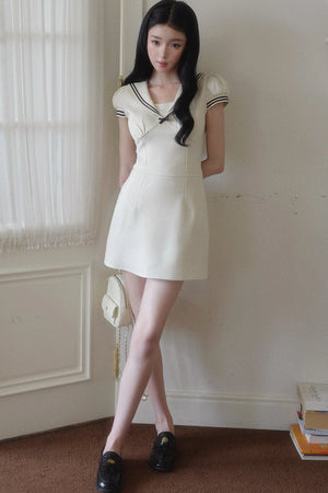 Jeju Island Bowknot Dress