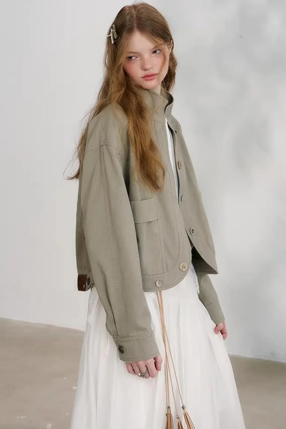 Kapok Letter Petite Jacket