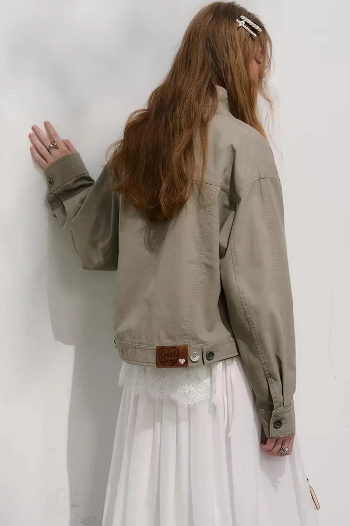 Kapok Letter Petite Jacket