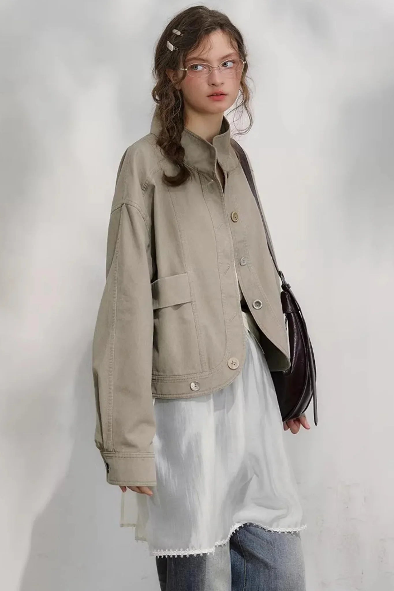 Kapok Letter Petite Jacket