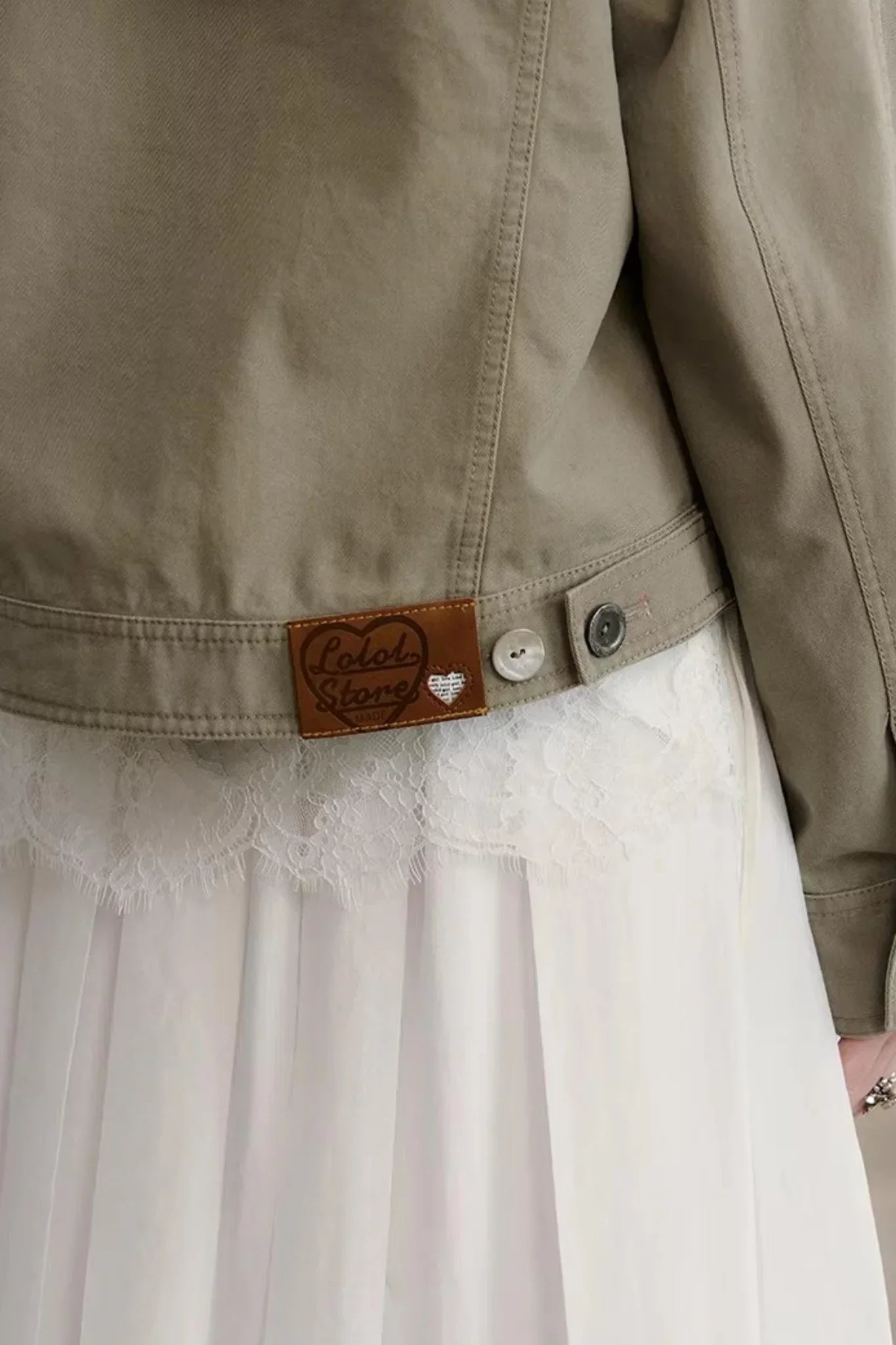 Kapok Letter Petite Jacket