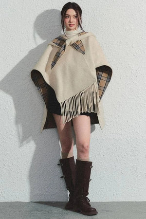 Khaki High-Waist Shorts