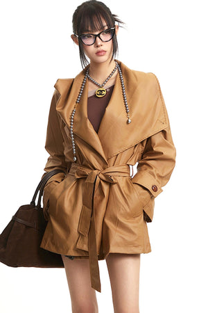 Khaki Trench Coat