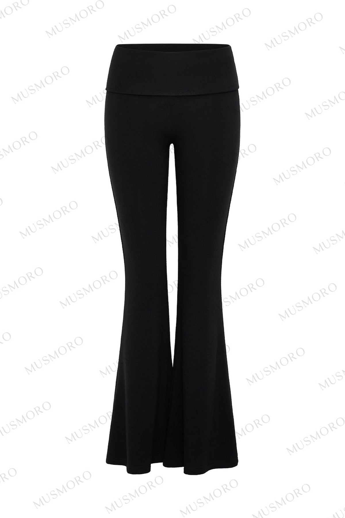 Knit Flared Enhancing Pants